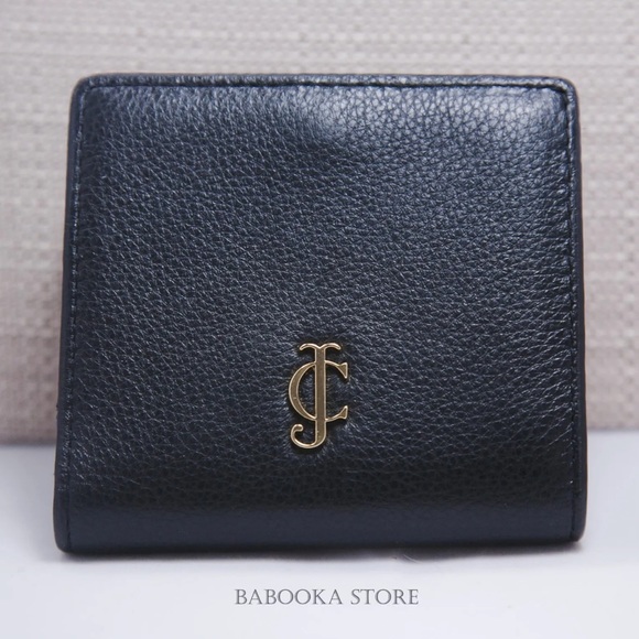 ORIGINAL Juicy Couture Dylan Black Leather Medium Wallet NWT - Picture 2 of 4